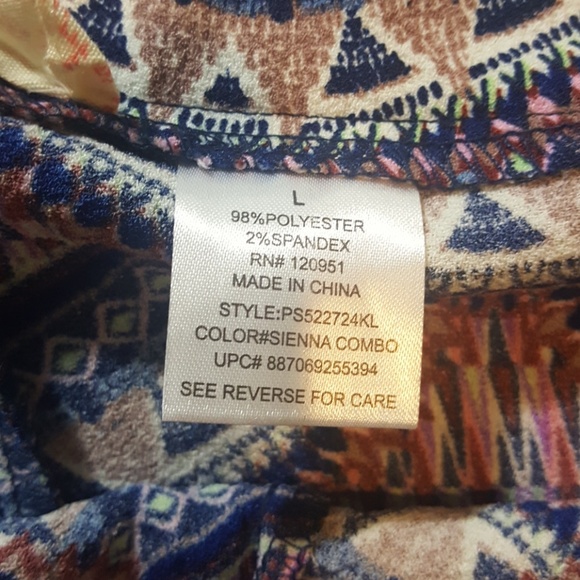 COPY - Pink Republic Geometric Skort Sz. L - Picture 6 of 6